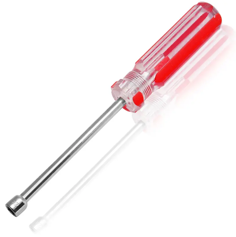 11/32" Hex Nut Driver – 3.7" Hollow-Shaft Design With Padded Comfort Grip Handle 1