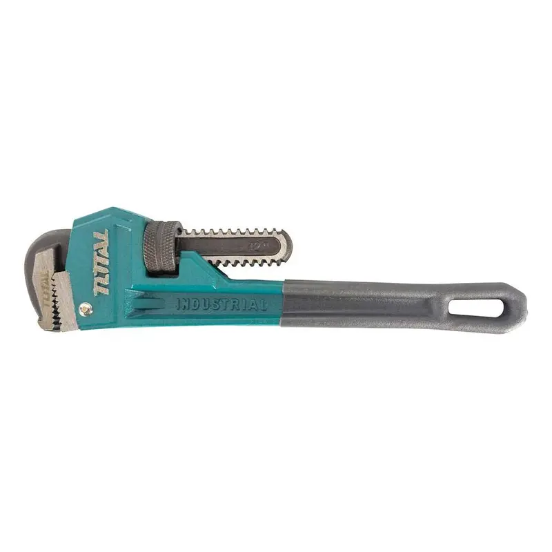 12-Inch Total Carbon Steel Stillson Wrench – Heavy-Duty Pipe Tool With Ergonomic Black-Polished Handle 1