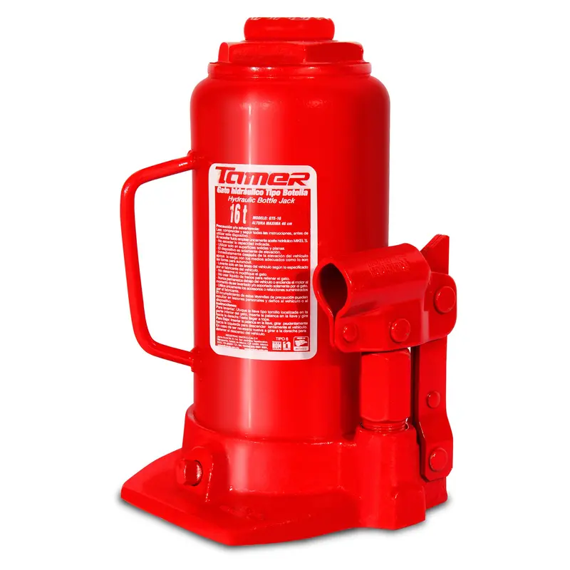 16-Ton Hydraulic Bottle Jack With Extension Screw – Extended Reach Lifting Capability 1