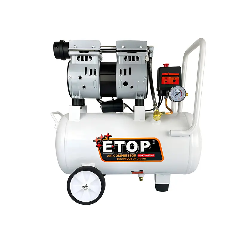 18L Oil-Free Quiet Air Compressor – 110V Auto-Shutoff Unit For Dental Use, Tire Inflation & Spray Painting 1