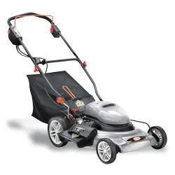 20-Inch Push Lawn Mower With 7" & 10" Wheels And 7-Position Height Adjustment 1