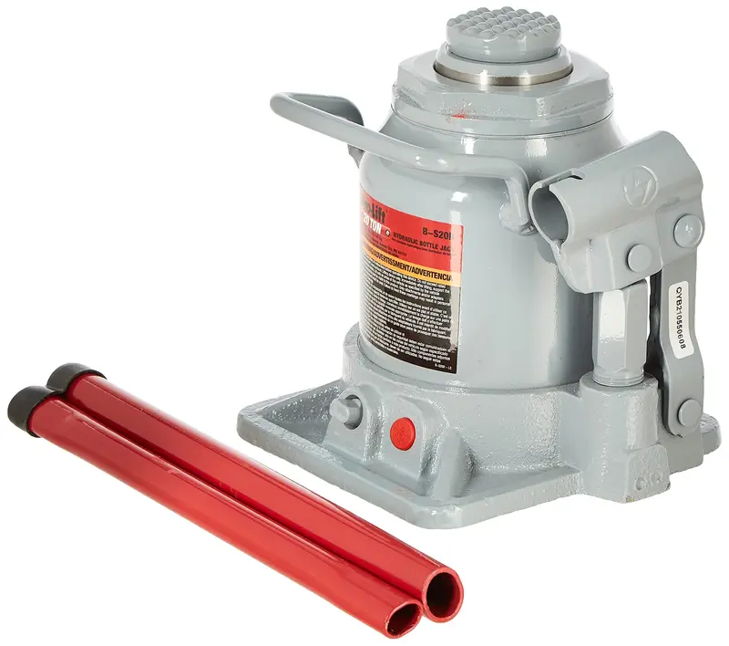 20-Ton Gray Hydraulic Cylinder Jack – Stable, High-Capacity Lifting Solution 1