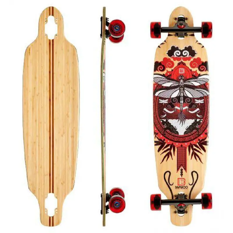 33-Inch Dragonfly Mini Directional Drop-Through Longboard 1