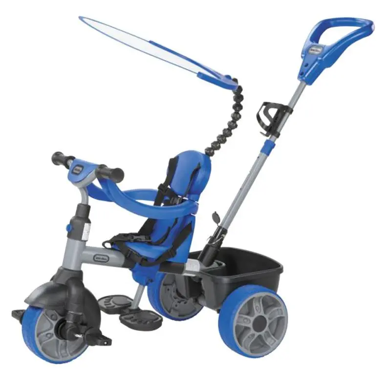 4-In-1 Convertible Trike For Toddlers – Blue 1