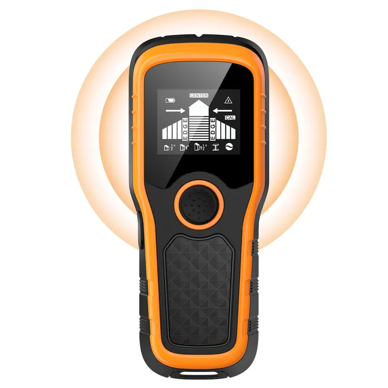 5-In-1 Smart Wall Scanner – Hd Lcd Display & Audio Alert For Wood, Metal, Studs, Pipes, And Ac Wires 1