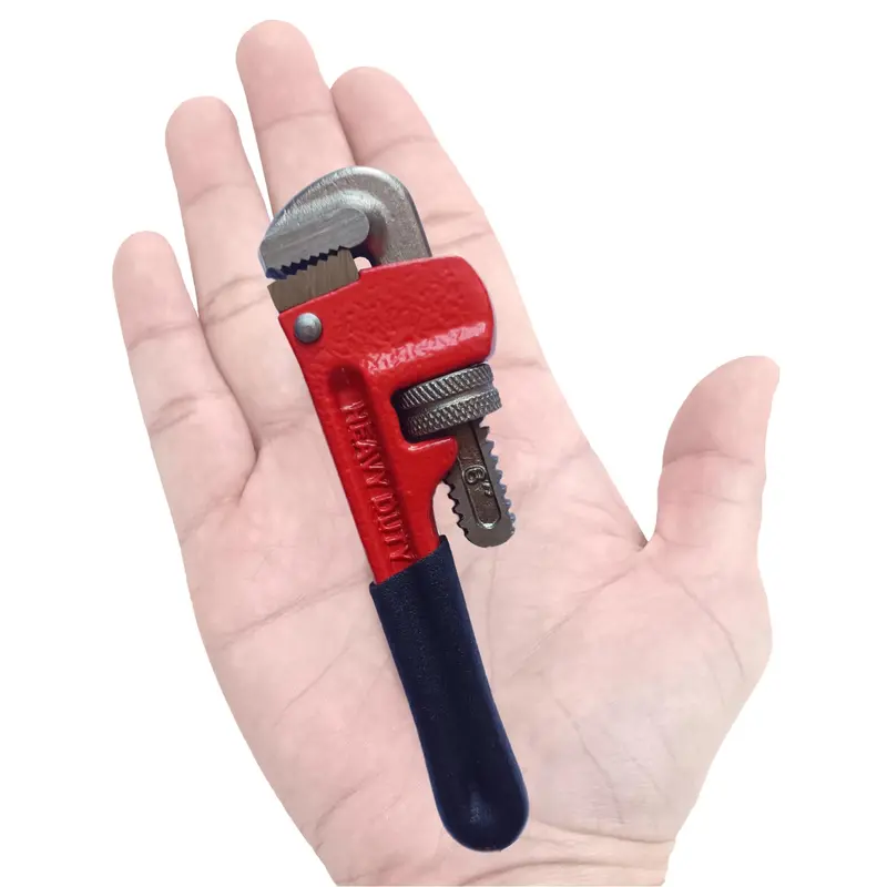6-Inch Compact Adjustable Wrench – Precision Straight-Design Tool For Tight Spaces 1