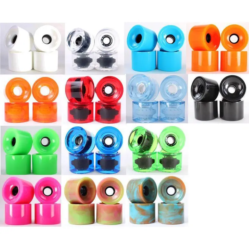 70Mm 78A Urethane Cruiser Wheels For Longboards – Blank Style 1