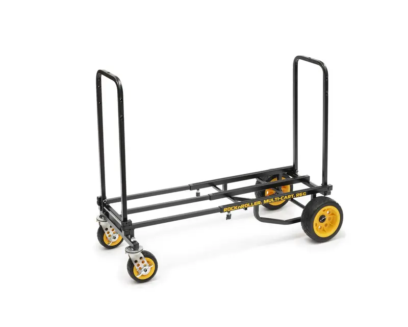 8-In-1 Compact Folding Utility Dolly – Adjustable 28–108 Inch Frame, 8 Lb Light-Duty Use (Black) 1