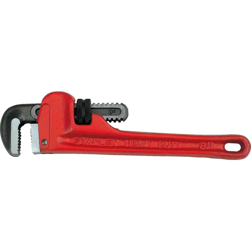 8-Inch Pipe Wrench – Durable Straight-Handle Wrench For General Maintenance 1