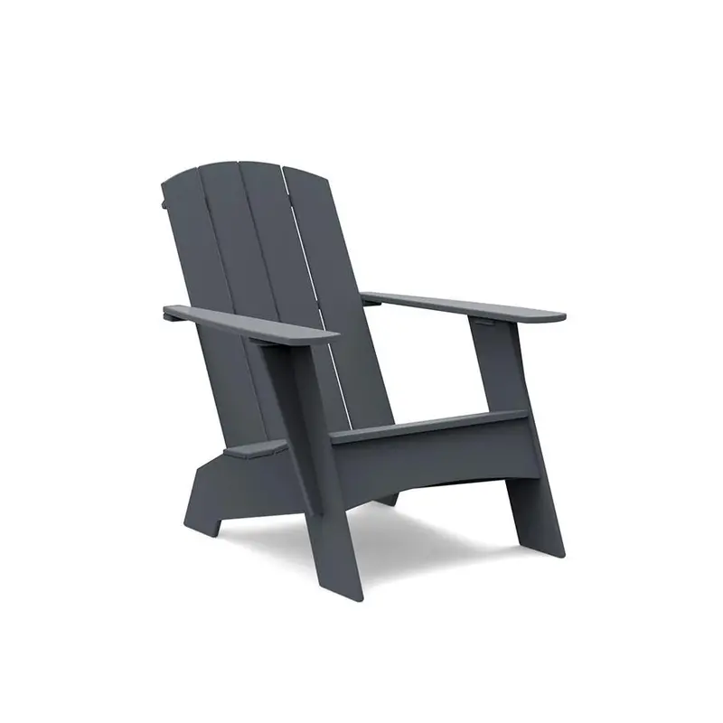 Adirondack Chair With Contoured Back Support 1