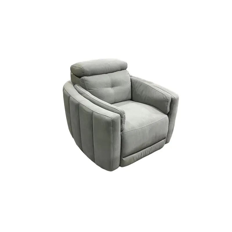 Aiden & Ivy Power Reclining Swivel Glider With Adjustable Headrest 1
