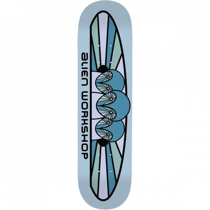 Alien Workshop Owlien Blue 8.375-Inch Skate Deck 1