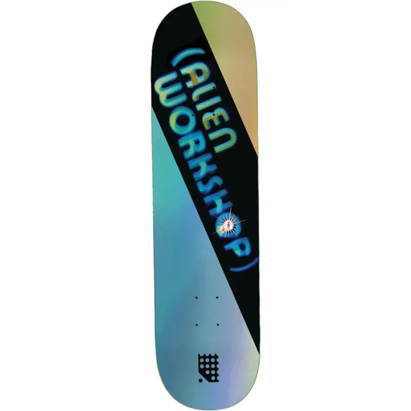 Alien Workshop Parenthesis Regen 8.62" Skateboard Deck – Unique Dimensional Graphic On High-Performance Maple 1