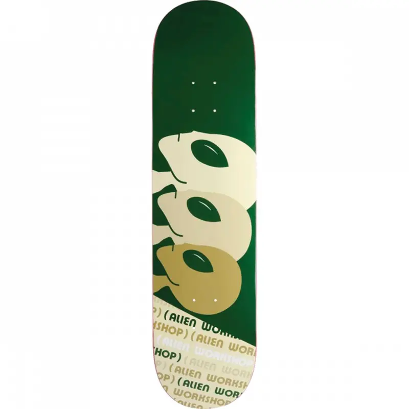 Alien Workshop Strobe Parenthesis 8.0" Green Complete Skateboard Deck 1