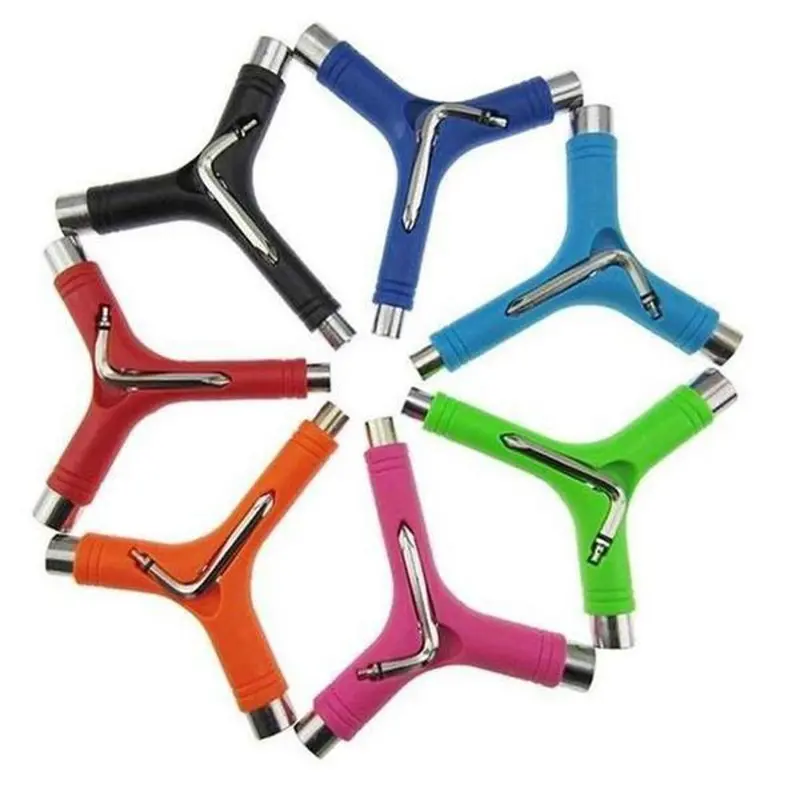 All-In-One Y-Shaped Skate Tool For Longboards And Skateboards 1