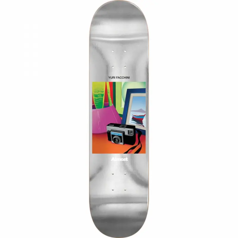 Almost Facchini Life Stills 8.37" Skateboard Deck – Artistic Pro Series Deck 1