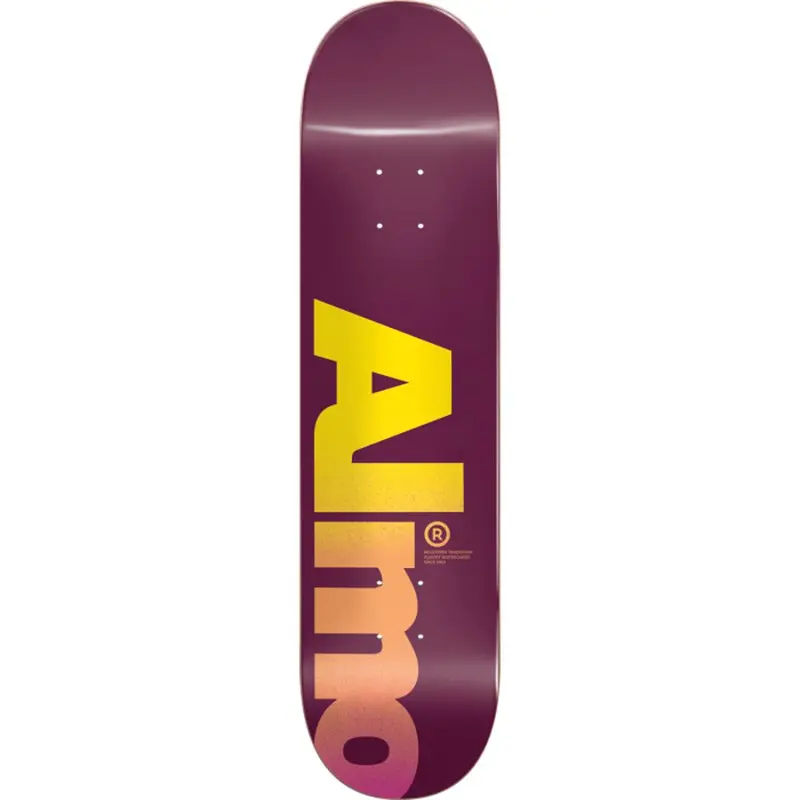 Almost Fall Off Magenta 8.0" Resin-7 Skateboard Deck 1