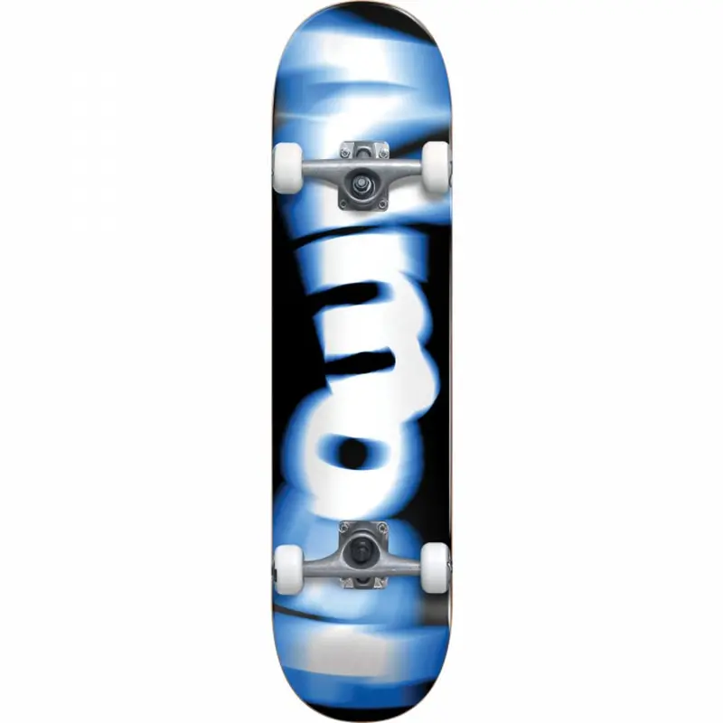 Almost Spin Blur Blue First Push 7.62" Complete Skateboard 1