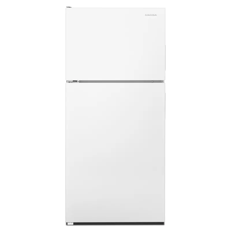 Amana 18 Cu. Ft. Top-Freezer Refrigerator – Wide 30-Inch Design, Humidity-Controlled Crisper (Art318Ffdw) 1