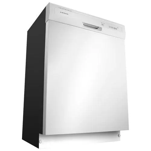 Amana Adb1400Agw 24-Inch Built-In White Dishwasher 1