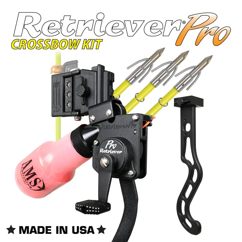 Ams Retriever Pro Crossbow Kit With Accessories 1