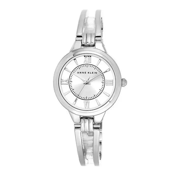 Anne Klein Double-Bar Semi-Bangle Watch For Women 1
