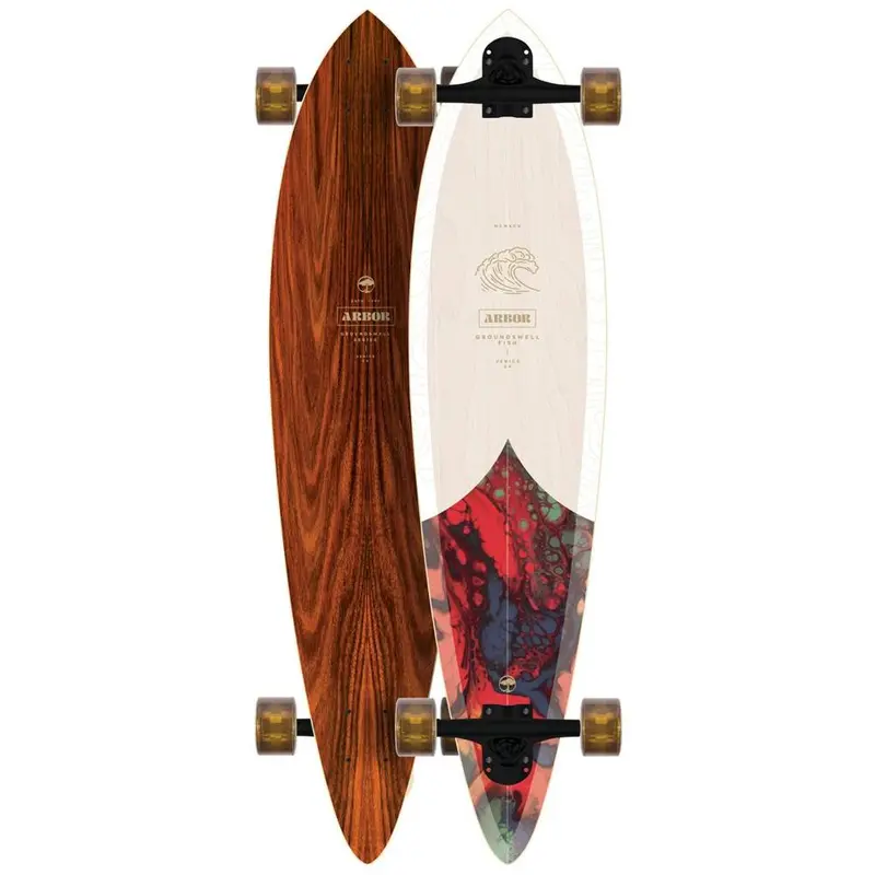 Arbor Fish Groundswell 37" Performance Pintail Longboard 1