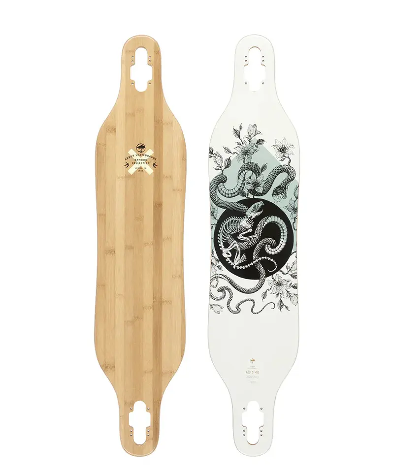 Arbor Performance Axis 40" Bamboo Drop-Through Deck 1