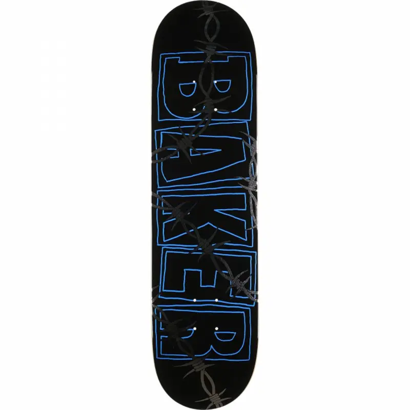 Baker Allen Barbed Wire 8.12-Inch Skateboard Deck 1