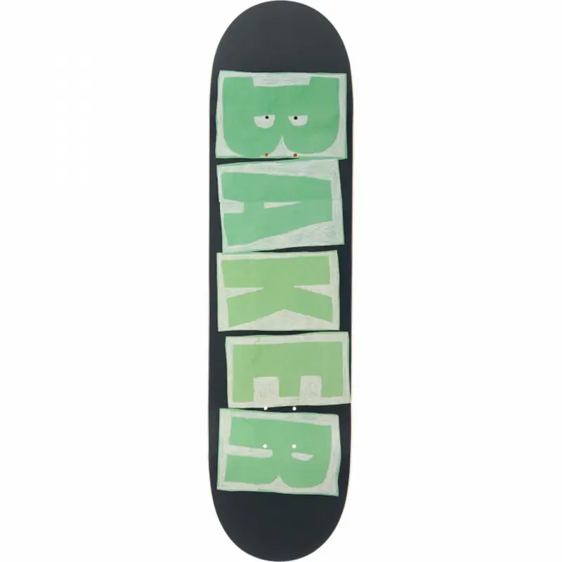 Baker Baca Sketchy Black 8.25" Skate Deck 1