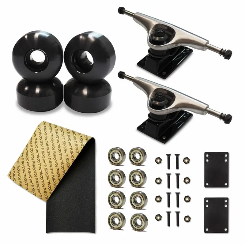 Beginner Skateboard Starter Kit – Includes 52Mm Wheels & Hardware 1