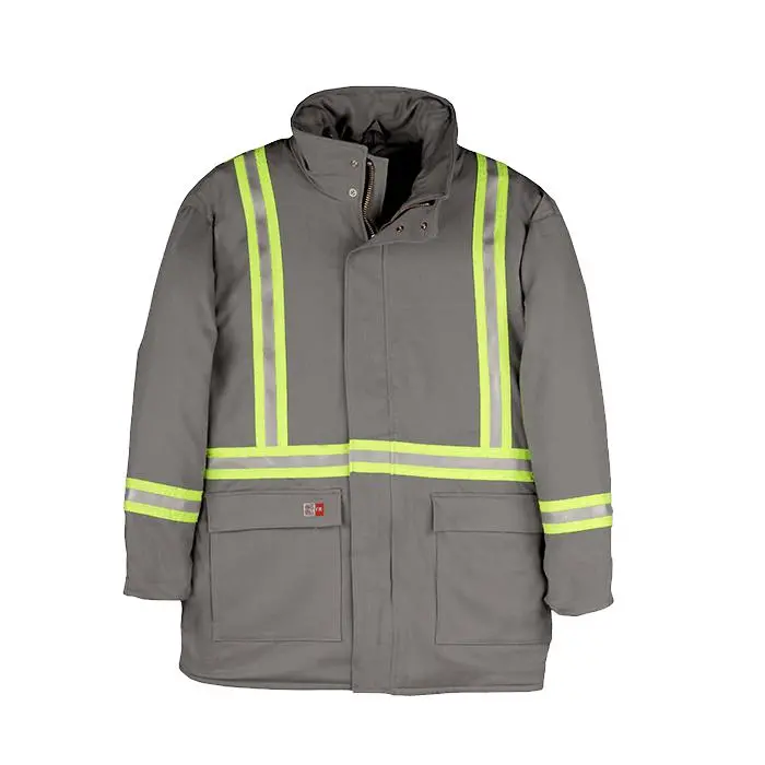 Big Bill Arctic Parka – Flame-Resistant, Reflective Trim, Xl Regular Fit 1