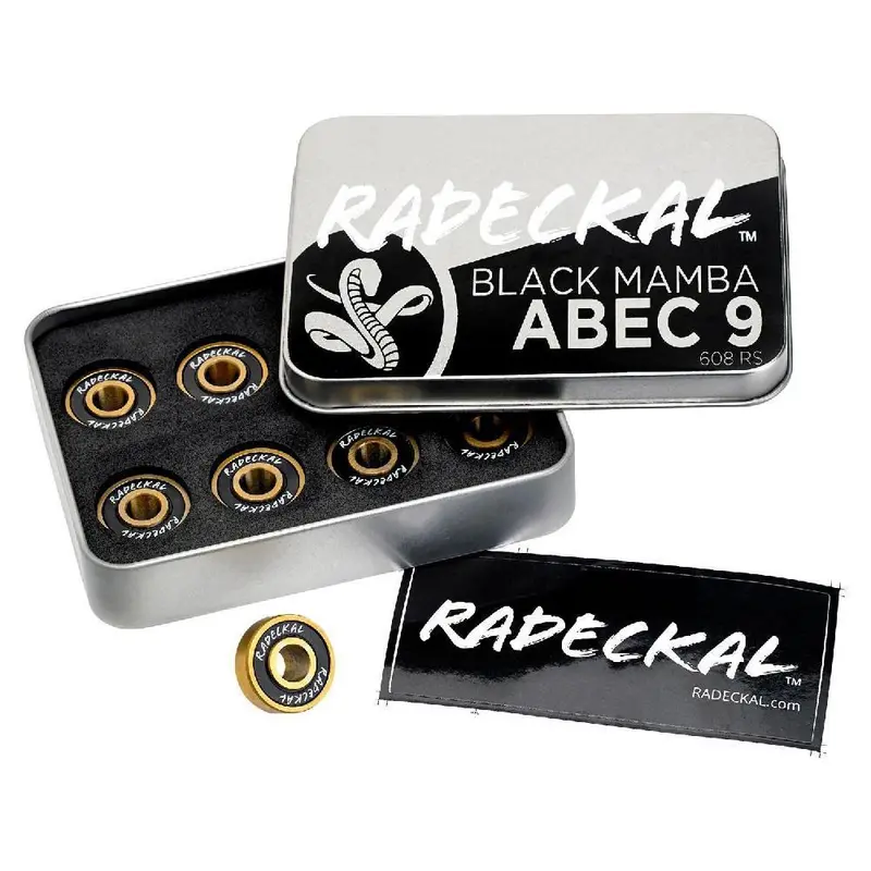 Black Mamba Abec-9 Precision Longboard Bearings 1