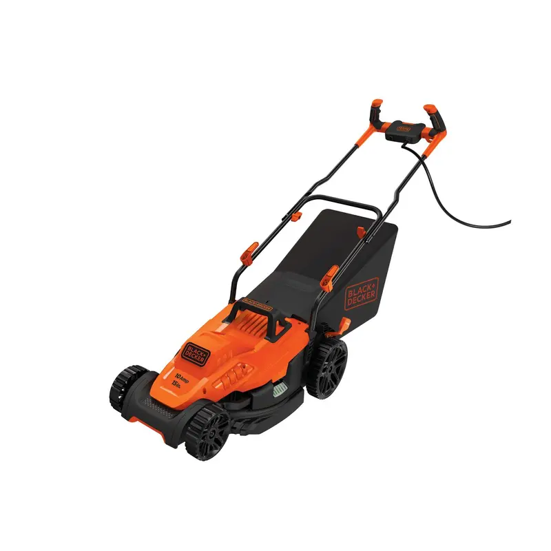 Black+Decker Bemw472Bh — 15-Inch 10A Corded Electric Lawn Mower With Bicycle-Style Handle 1