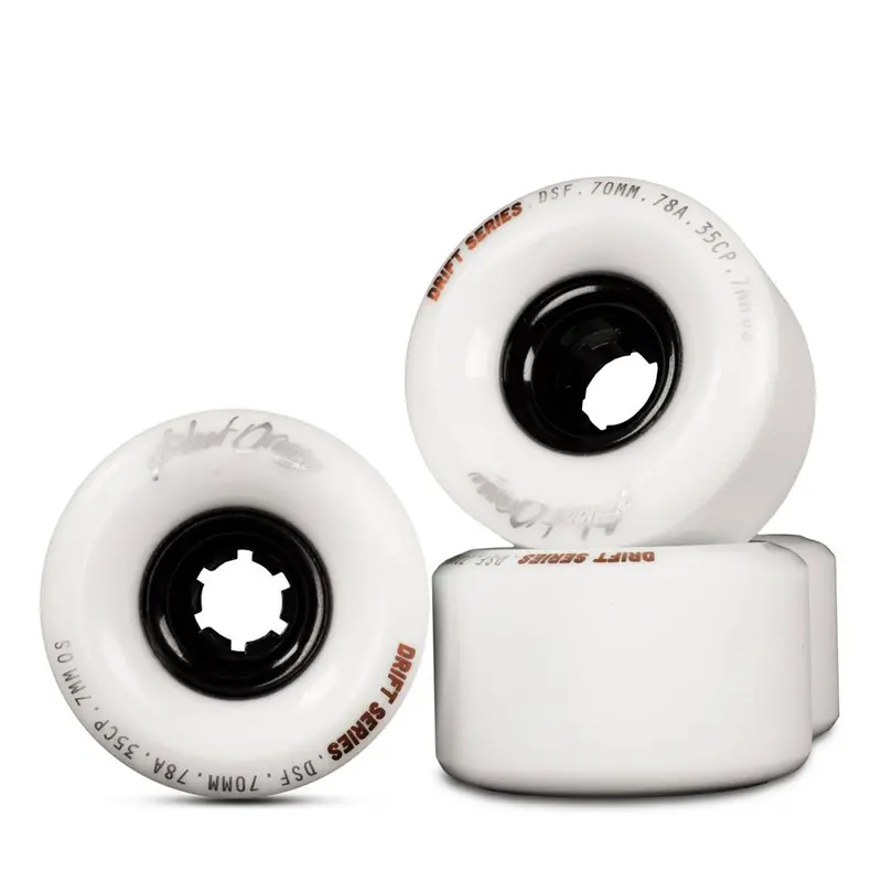 Blood Orange Drift 70Mm × 78A All-Terrain Longboard Wheels (4-Pack) 1