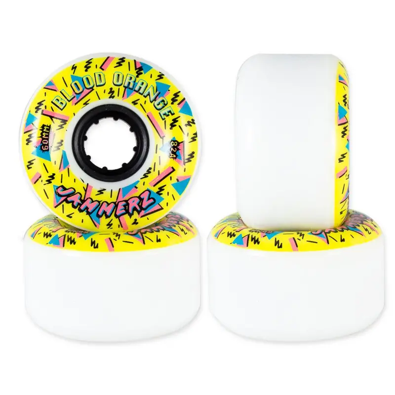 Blood Orange Jammerz 60Mm 82A Skateboard Wheel Set (4-Pack) 1