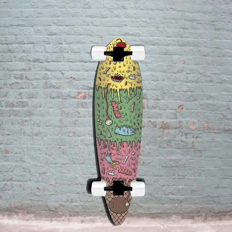 Blunt Nose Outer Limits Complete Skateboard – Fiberglass-Reinforced 1