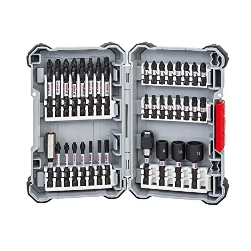 Bosch 36-Piece Impact Driver Bit Set – Precision-Tip, Heat-Treated Steel 1