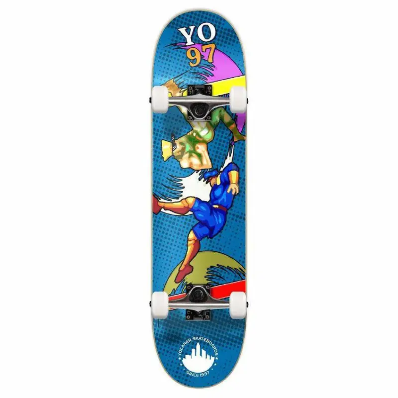 Bralwer Retro Series Graphic Skateboard – Punked Complete 1