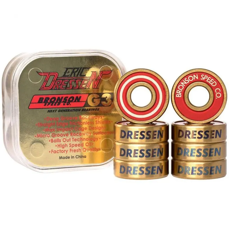 Bronson G3 Eric Dressen Precision Skateboard Bearings 1