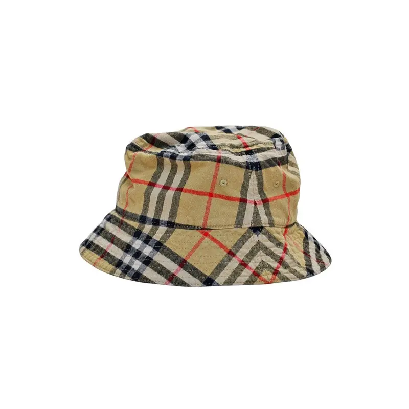 Burberry Vintage Check Bucket Hat For Women – Size Small 1