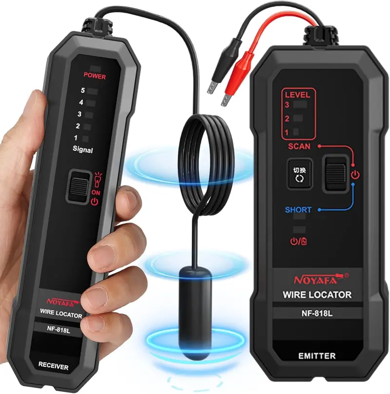 Buried Sprinkler Valve & Pet Fence Locator – Tone Generator Cable Tester Kit For Irrigation Systems 1