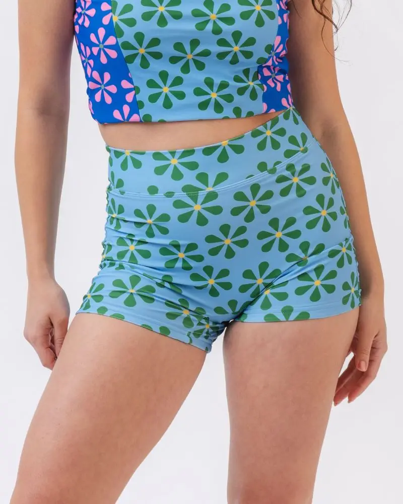Calcada High-Waist Boyshort Bottoms 1