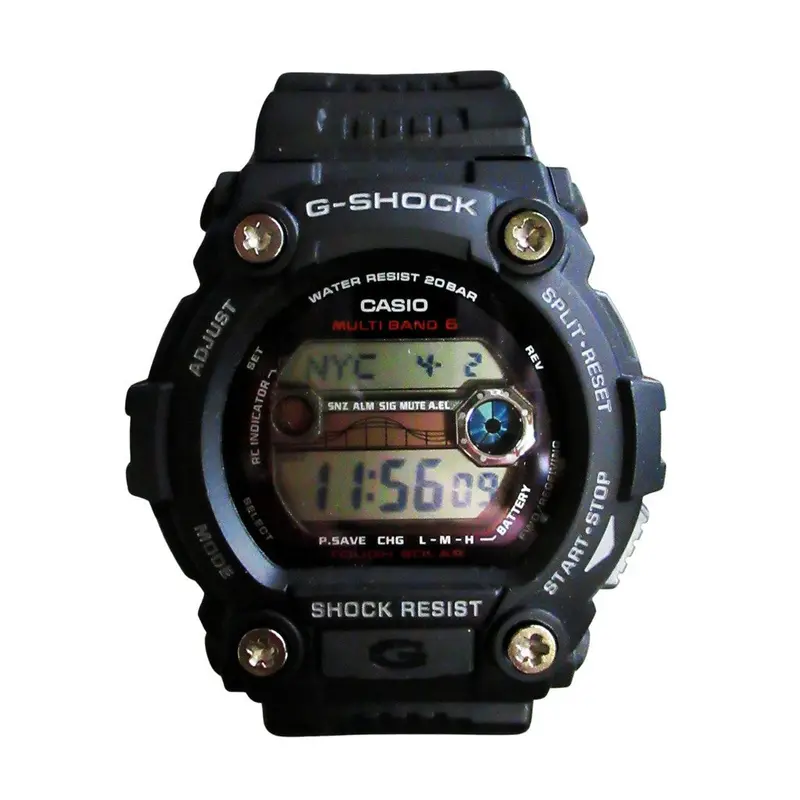 Casio G-Rescue Solar Atomic Watch – Men'S Black G-Shock With Auto-Time Sync 1