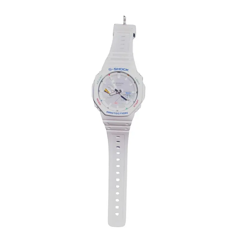 Casio G-Shock Men'S Watch – White Dial, Shock-Resistant Design 1