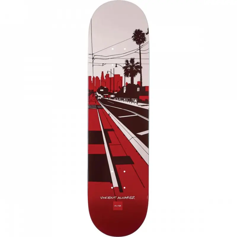 Chocolate Alvarez City Series 23 8.25" Skateboard Deck 1