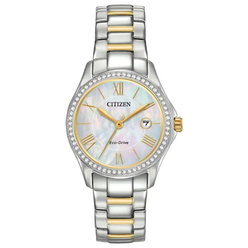 Citizen Fe1148-84D Eco-Drive Two-Tone Watch For Women 1