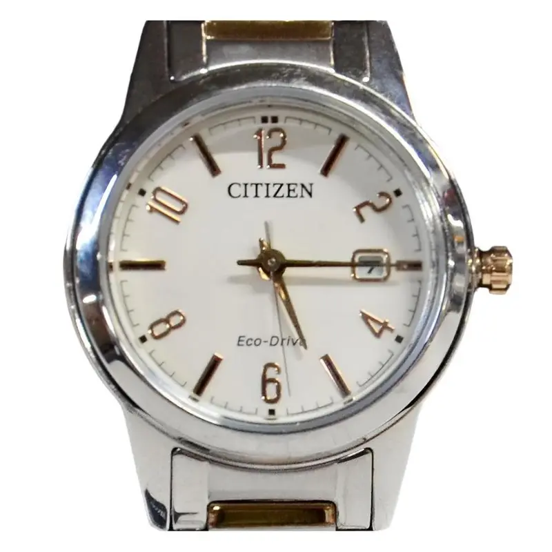 Citizen Fe1244-72A Women’S Watch – Ivory Dial With Silver-Tone Bracelet 1