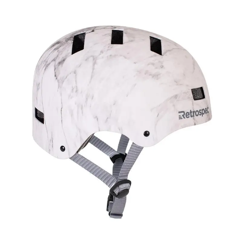 Cm-1 Matte Marble-Finish Commuter Skate Helmet 1