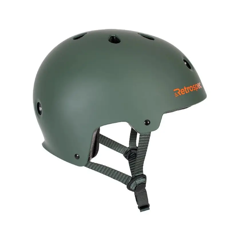 Cm-2 Matte Forest Green Commuter Skate Helmet 1